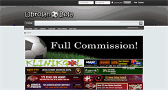 Desktop Screenshot of obrolanbola.com